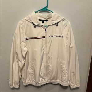 Tommy Hilfiger Cream Hooded Jacket